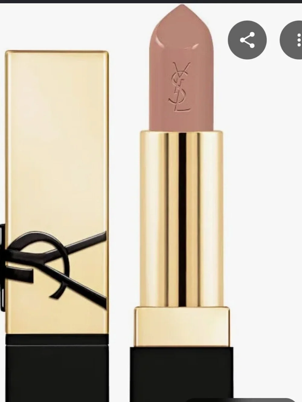 Yves Saint Laurent Rouge Pur Couture Lipstick N1 Beige Trench TRAVEL SIZE .13 oz